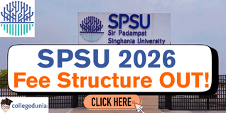 SPSU Releases Fee Structure for Academic Year 2026–27; Check Course-Wise Fees Here!